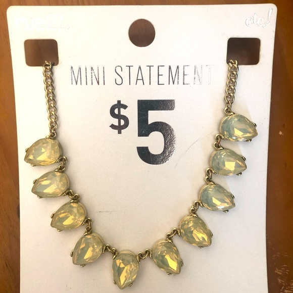 Rue21 Jewelry - Opal Simulated Necklace